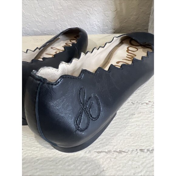 Sam Edelman Finnegan ballet flat size 8.5M Scalloped Shoe - Picture 5 of 8